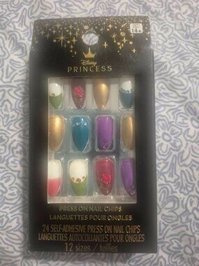 Disney Princess Press On Nail Set